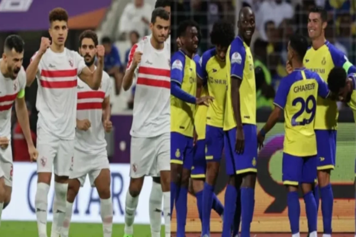 النصر  السعودي والزمالك المصري 