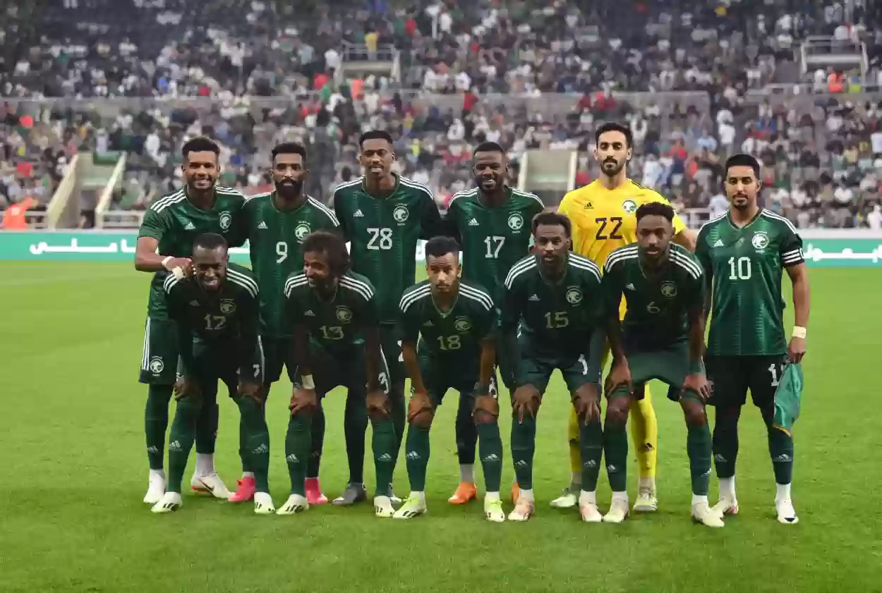 المنتخب السعودي يتحضر لمواجهة فلسطين قبل كأس آسيا