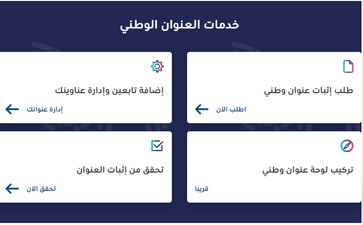 طريقة تعديل العنوان الوطني عبر نفاذ برقم الهوية